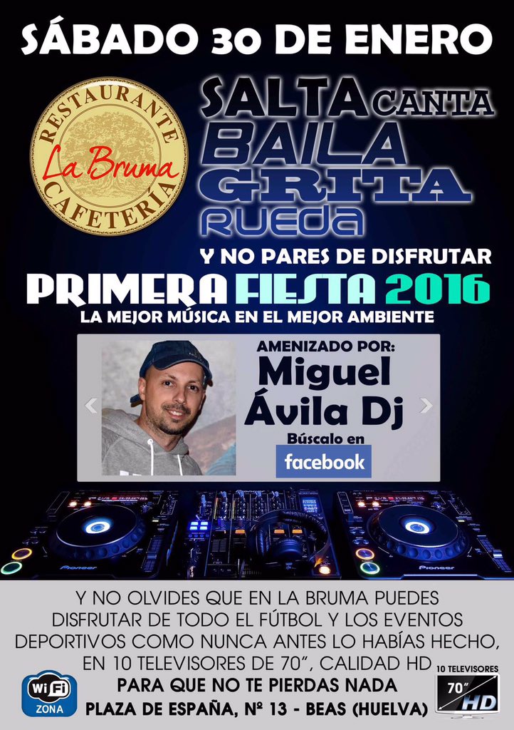 bruma_la's tweet photo. Esta noche t la formamos y lo sabes...!!! A partir d las 00,00 t ponemos la SALA patas arriba!! buen ambiente y TU! https://t.co/BARc0JomVA