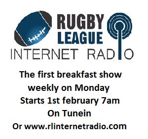 The first breakfast show 36 hours away. please RT <a href="/BatleyRLFC/">Batley Bulldogs RLFC</a> <a href="/BarrowRaiders/">Barrow Raiders</a> @catalansdragons <a href="/DewsburyRams/">Dewsbury Rams</a>