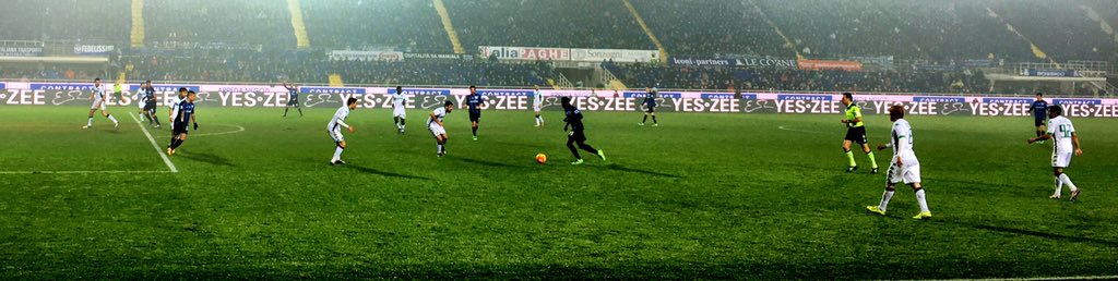 MilenaLazzaroni's tweet image. Che vista dal #PitchView #Atalanta #Atalantasassuolo #ForzaAtalanta ⚫️🔵 con @Atalanta_BC