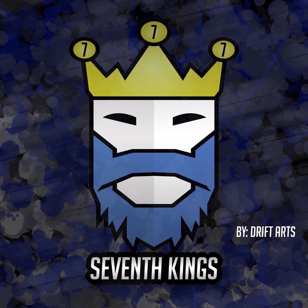 SeventhKings7's tweet photo. Here is our logo made by @DriftArtistry ! #S7K https://t.co/diumDpct6V