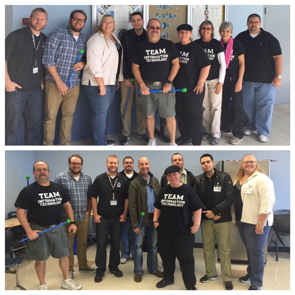 JNulisch's tweet photo. #MCSDIT supporting the tech at Monroe Powers Up #mymcsd https://t.co/hT8cbMV73F