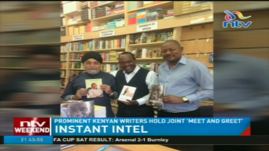 ntvkenya's tweet photo. Prominent Kenyan writers hold joint 'meet and greet' #InstantIntel @LarryMadowo @VickyRubadiri https://t.co/7E9yCFeJOm