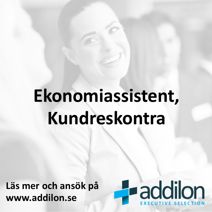 addilon_se's tweet photo. Ekonomiassistent Kundreskontra https://t.co/3MsWx3tIAa #Eskilstuna #jobb #nyttjobb #ledigajobb #västerås  #ekonomi https://t.co/x1KOA7MXtY