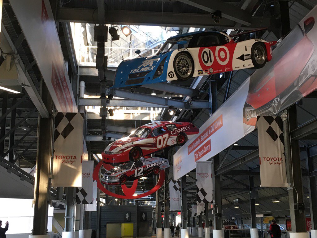 AnneProffit's tweet photo. #hanginghigh at #ToyotaInjector #DAYTONARising @Rolex24Hours https://t.co/py4PucM1ve