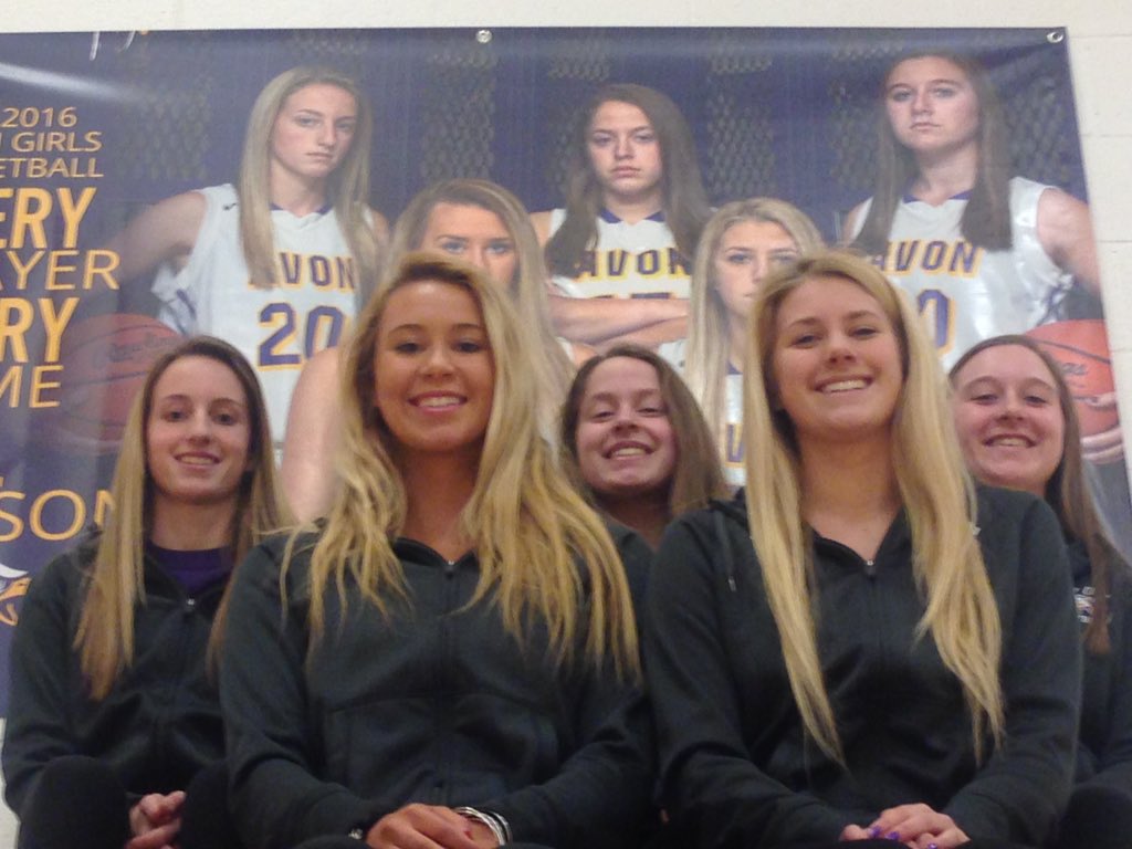 avoneagles's tweet photo. Girls Basketball Senior Day Congratulations on 4 great years!  We are very proud of our Seniors! https://t.co/s1hv3vZxza