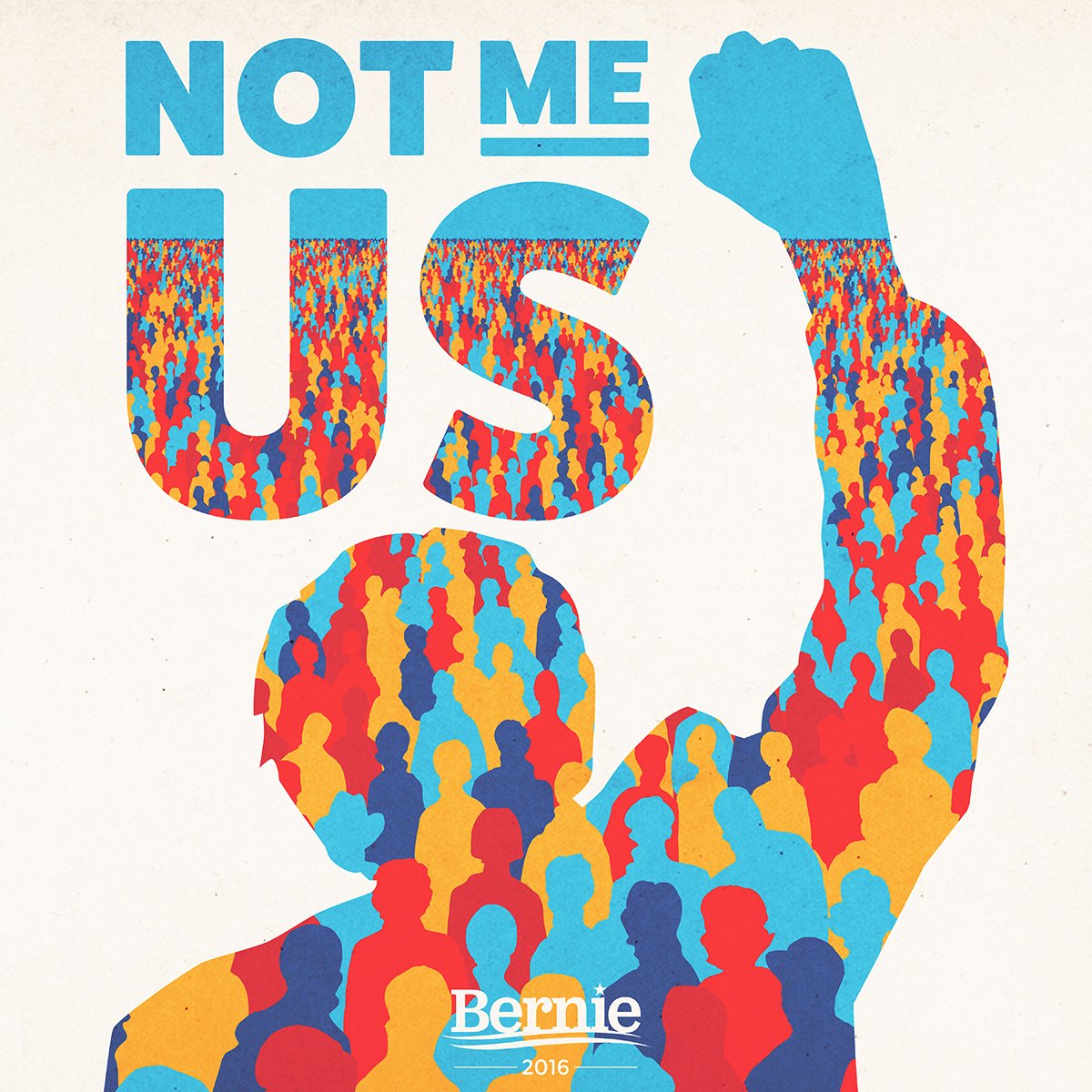 BernieSanders's tweet image. I&apos;ve said it since day one: this campaign is not about me, it&apos;s about you. #NotMeUs bernie.to/NotMeUS