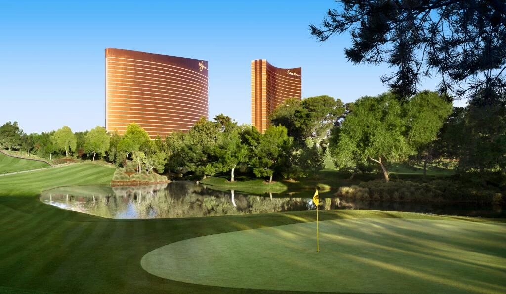 Enjoy 18 holes surrounded by complete tranquility at <a href="/WynnLasVegas/">Wynn Las Vegas</a>. Call (702) 770-4653 for available tee times.