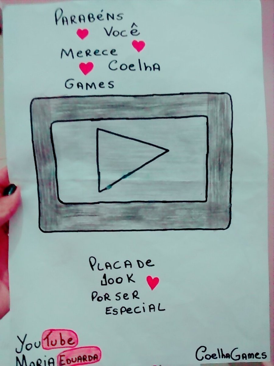 CoelhaGames_'s tweet photo. Quem disse que não recebi a placa? hahahah https://t.co/xo31dNfsXP