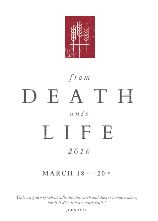 2nd annual From Death Unto Life conference on March 18-20. #fromdeathuntolife2016 #conference #arts