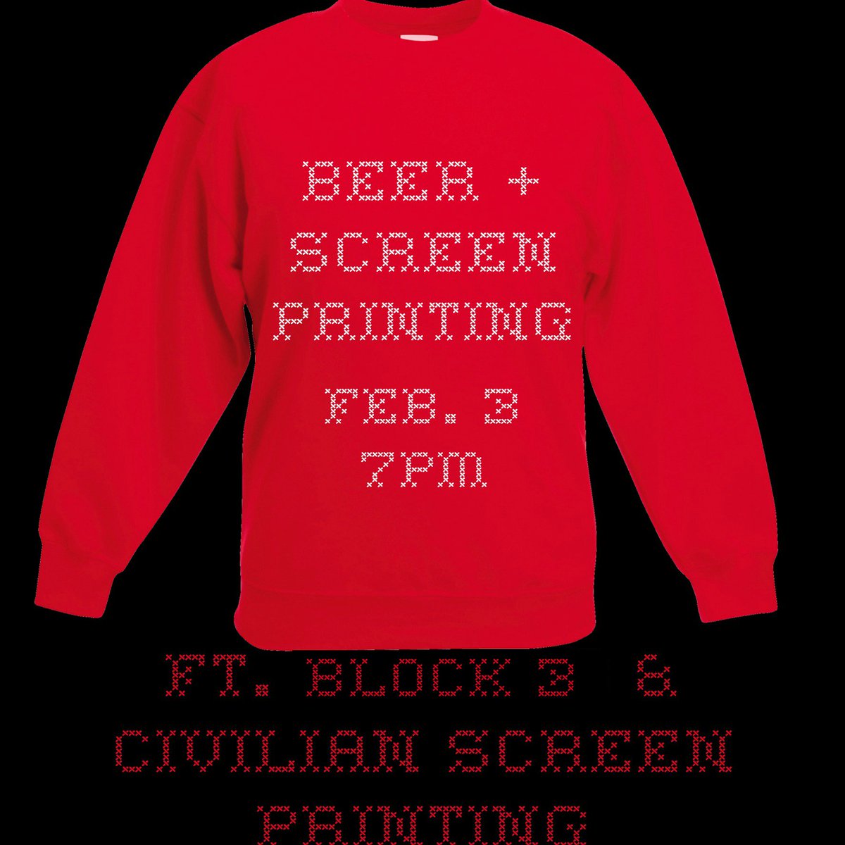 Grab tickets to #BeerandScreenPrinting before they sell out. We'll be joined by <a href="/blockthree/">Block Three Brewing</a> &amp; <a href="/CivilianPrintCo/">Civilian Printing</a>