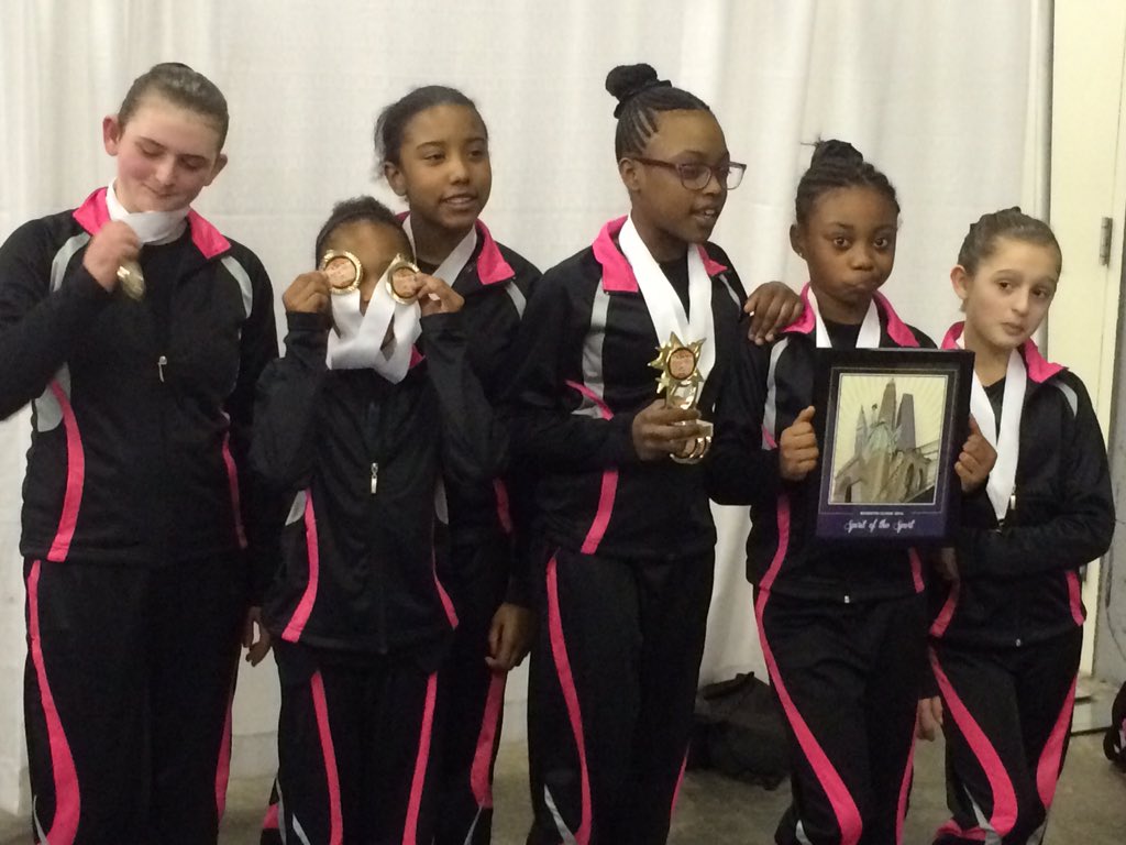 drmolarmagic's tweet image. #CrossIsland @ymca brings home a bunch of medals and the team spirit award! Way to go girls #gymnastics