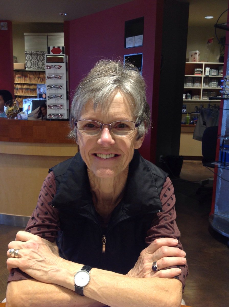 BoardwalkOptom's tweet photo. Benita with her new super light Charmant frame &amp; @HoyaCanada IDMystyle lenses! #hoyapictureperfect @helenhoyacanada https://t.co/cWTrGeaVhS
