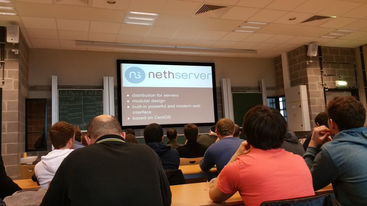 MrChiao's tweet image. NethServer at Fosdem #nethserver #FOSDEM @NethServer