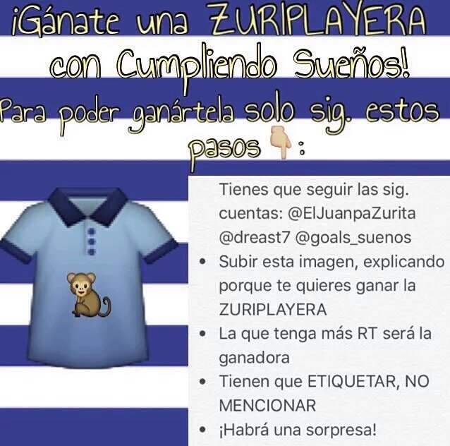 danita49's tweet image. Quiero ganar una Zuriplayera porque me encanta y quiero tener una 😍 @ElJuanpaZurita @dreast7 @goals_suenos