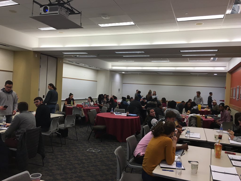 JCUGreekLife's tweet photo. Collaborating with all organizations on campus #ExecutiveBoardTraining https://t.co/TJH90AjwJJ
