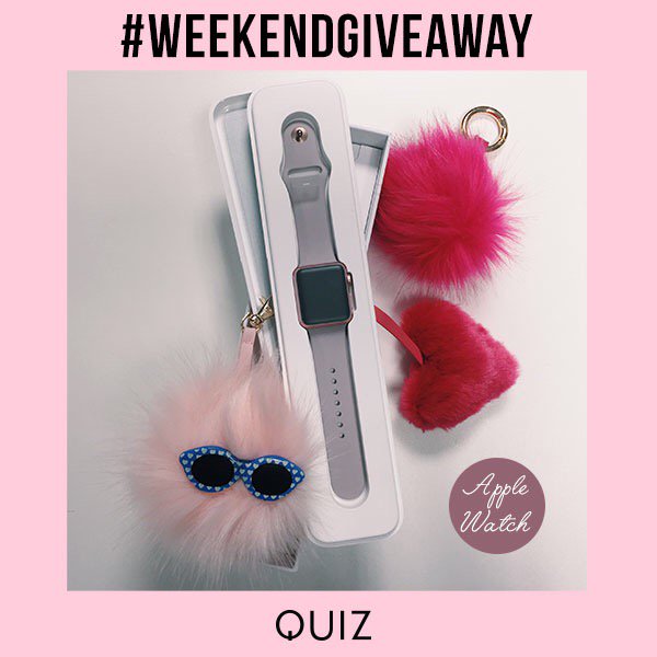 quizclothing's tweet photo. 🌟 #WIN 🌟 an Apple Watch &amp; £100 QUIZ giftcard! Just RT &amp; Follow us to enter! #Giveaway 💖💫🙋🦄 https://t.co/7SgCTBaa4y