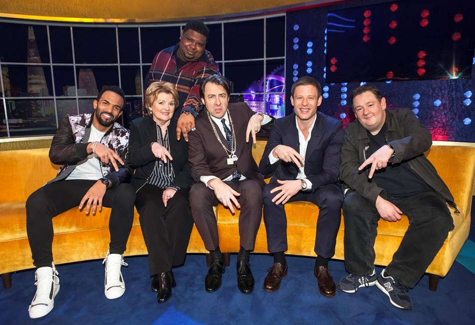 Looking forward to seeing <a href="/CraigDavid/">Craig David</a> &amp; <a href="/bignarstie/">Big Narstie</a> on <a href="/wossy/">Jonathan Ross</a> tonight! Make sure you’re tuned to <a href="/ITV/">ITV</a> at 9.15pm