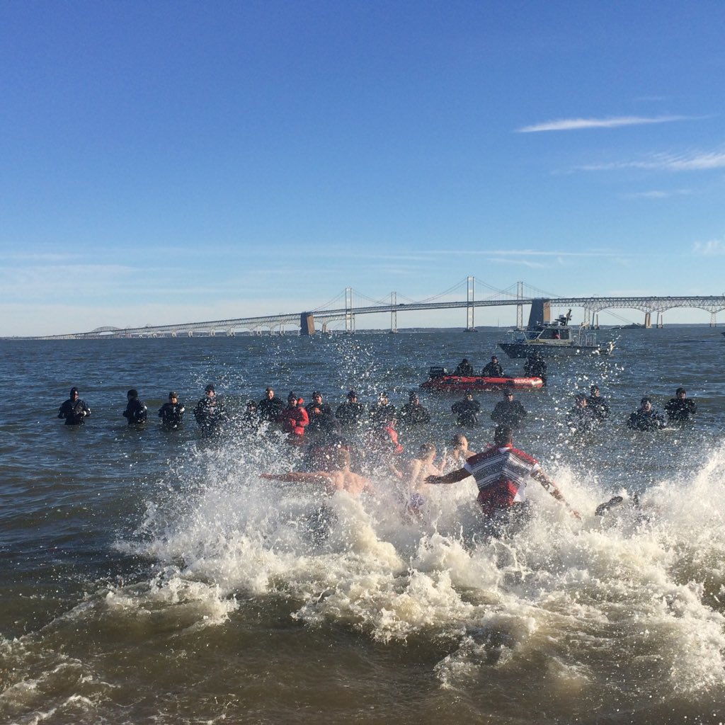 SpOlympicsMD's tweet photo. Thanks to everyone who Plunged today at @SandyPointSP! #PlungeMD https://t.co/9Z5foroA4r