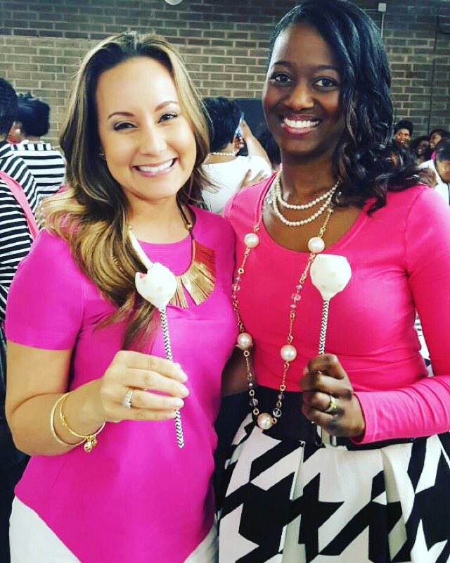JustJacinda's tweet photo. #pearlsofpurpose with @mrsasyoung @DrNitaEvans @Blackcoal08 @EventsbyLRA https://t.co/1T6RQcguek