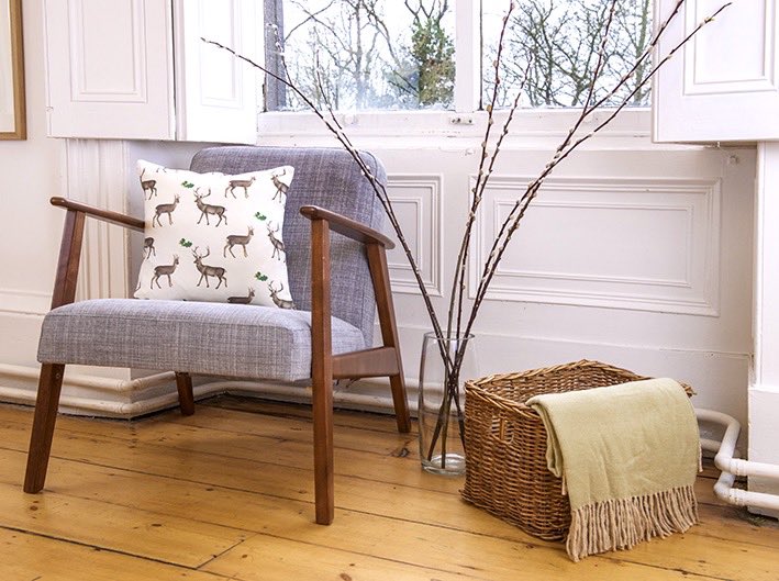 Fancy #winning this gorgeous #stag #cushion.  Just #follow #RT we will choose a winner #Friday #competition #free