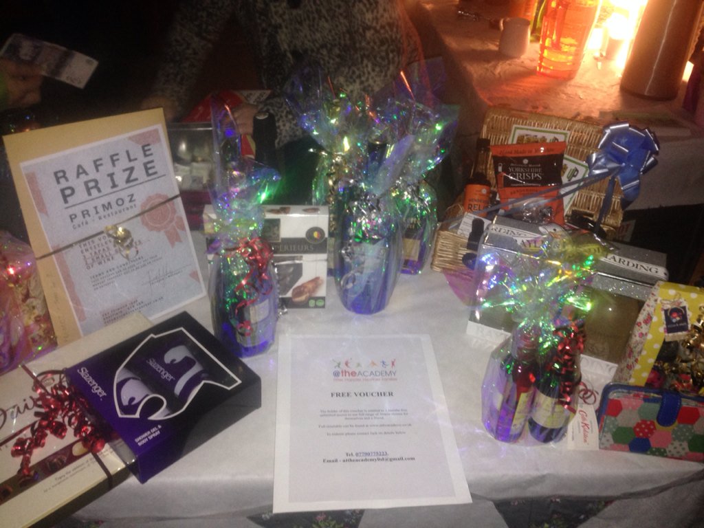 st_maries's tweet photo. Thank you to @UrbanPantryDeli @PrimozSheff @theacademy_ltd for the fantastic raffle prizes #quizandchips #HSA https://t.co/tqAD55SmWF