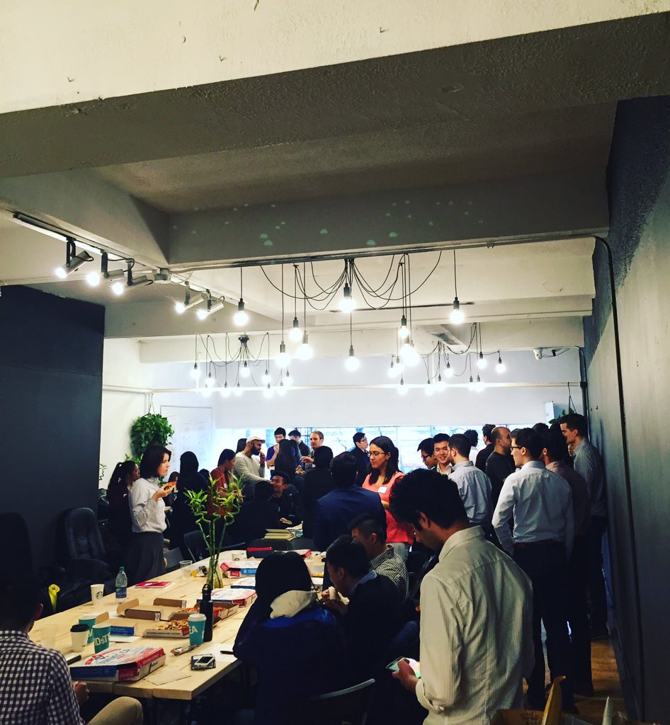 D_CiaraHa's tweet photo. Checking out #StartupStudio with @D_SergeM today! Great event @eProjectsUBC &amp; thanks for having us! https://t.co/OLIF9el2A6