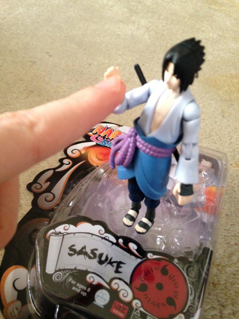 Naruto Shippuden Series 2 Sasuke Figure 4 inch Toynami