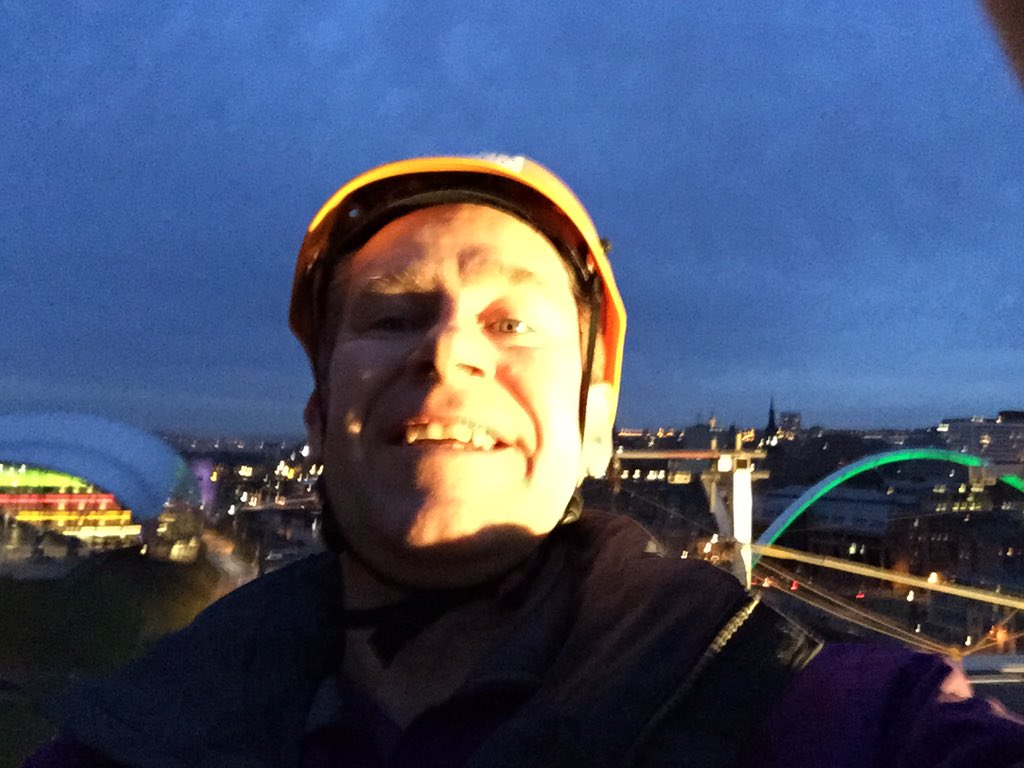 percyhedley's tweet photo. Ready to go...#TwilightZip for Danny... #Brave lol https://t.co/0d2ALq4Bpz