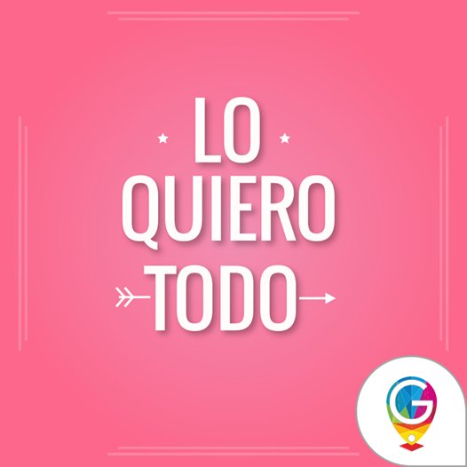 Gamarshop's tweet image. #Frasedeldía #Loquierotodo #VamosaGamarra