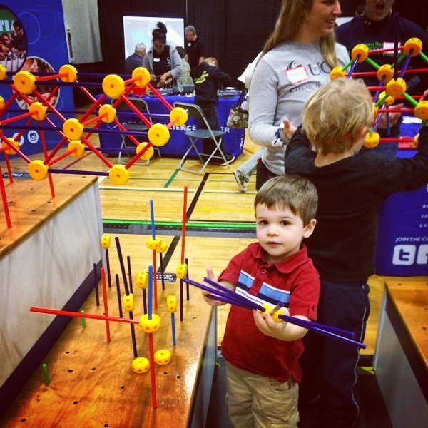 Otronicon's tweet photo. Bridge-building and #3dprinting demos are also on the menu at #sharefairnation's #stemosphere! Stop by UCF to check… https://t.co/xWiCNVbJuG