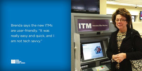 ornlfcu's tweet photo. Interactive Teller Machines combine video technology &amp; remote transaction processing for a unique bank experience! https://t.co/GTFqkK0IEe