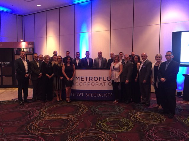 RussellRogg's tweet photo. The Metroflor Team! https://t.co/g6f3LMeV7S