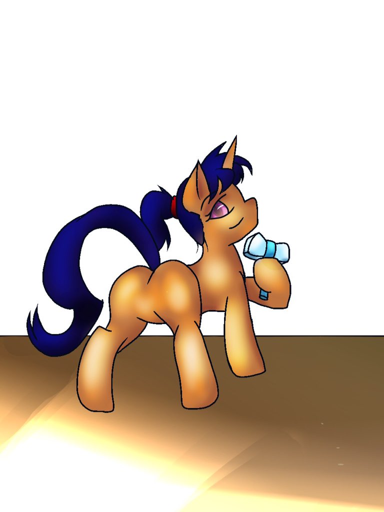 L_Swirl's tweet photo. Supposed fan-art.

But I don't think I did great. She's supposed to be a crystal pony too!

How to background? https://t.co/LL60lq4tAH
