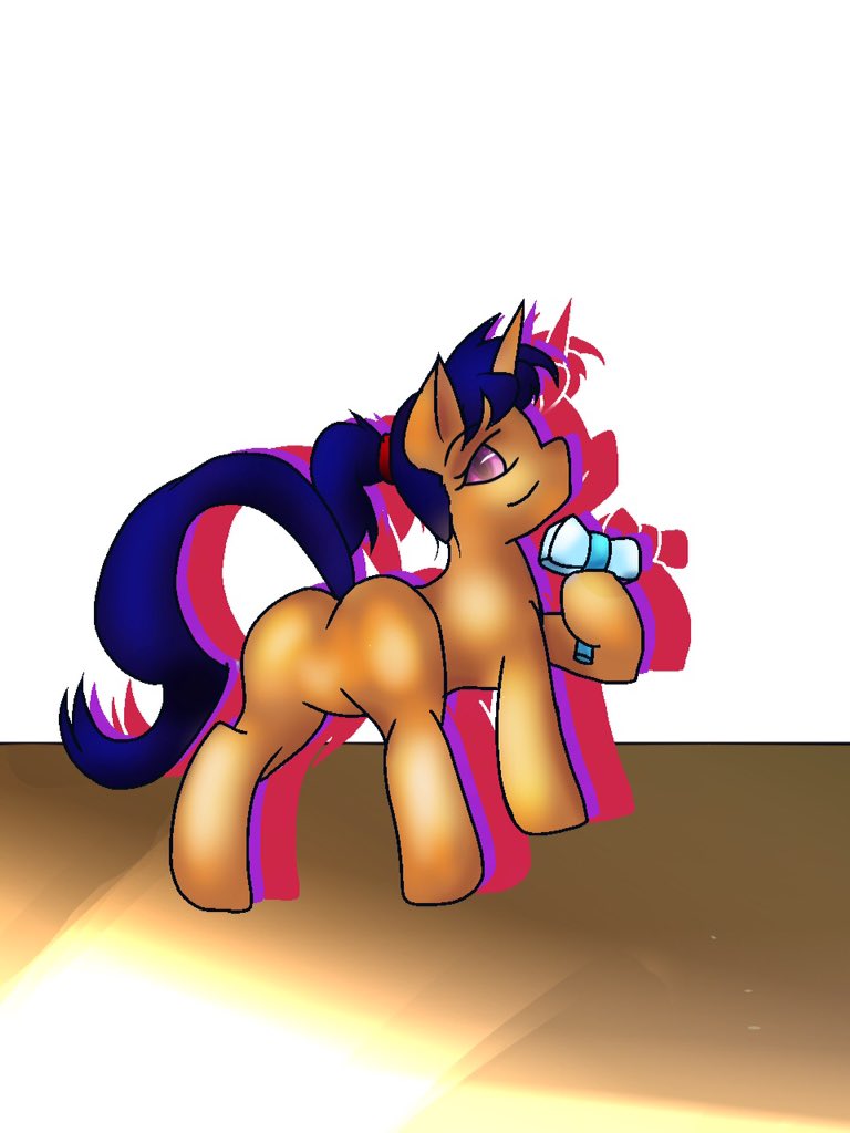 L_Swirl's tweet photo. Supposed fan-art.

But I don't think I did great. She's supposed to be a crystal pony too!

How to background? https://t.co/LL60lq4tAH
