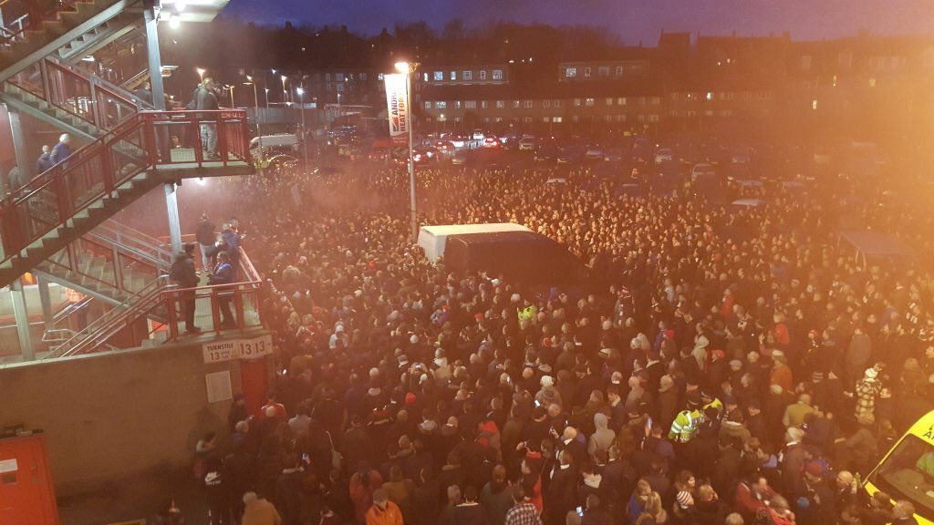 The protests are getting bigger and louder #cafc #wewantourcharltonback #rolandout