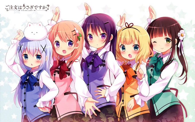 ごちうさ 高画質 のtwitterイラスト検索結果 古い順