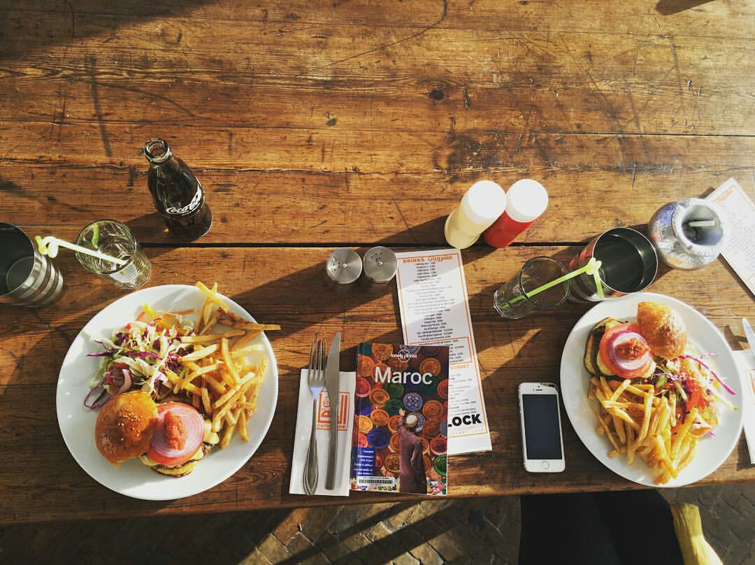 CafeClock's tweet image. It's a (camel burger) lunch kind of day
📷 @dianatou @ #cafeclock #Marrakech  following @lonelyplanet recommendation