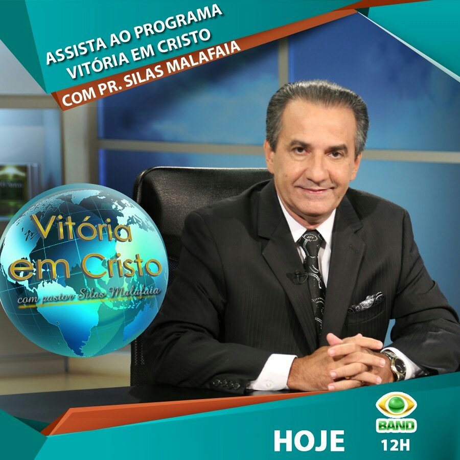 edcentralgospel's tweet photo. Daqui a pouco na Band, o programa Vitória em Cristo, com o pastor #SilasMalafaia... https://t.co/OseYDtig6i https://t.co/iLPoU8wPjx