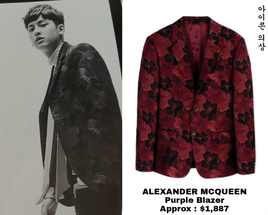 iKON_Wardrobe's tweet photo. [#CHANWOO] #IKONWARDROBE #HarpersBAZAARKorea #아이콘 #찬우
♡ ALEXANDER MCQUEEN
@ygent_official @YG_iKONIC https://t.co/BTb8xr4WHS