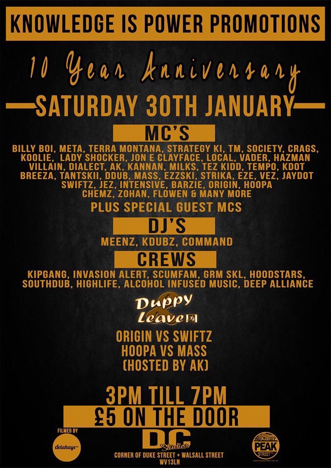 KIPPromotions's tweet photo. Catch @AimUpNorth rolling from sheff as well @swiftzartist @Jez_AIM @IntensiveAIM https://t.co/F8KhGSfmli