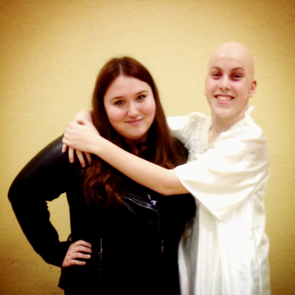 TheHHNgirl's tweet photo. I had an amazing time doing the make-up for Wit! Everyone did an amazing job! #wit #witislit #makeup #baldcap #bald https://t.co/4HQwWDcGJu