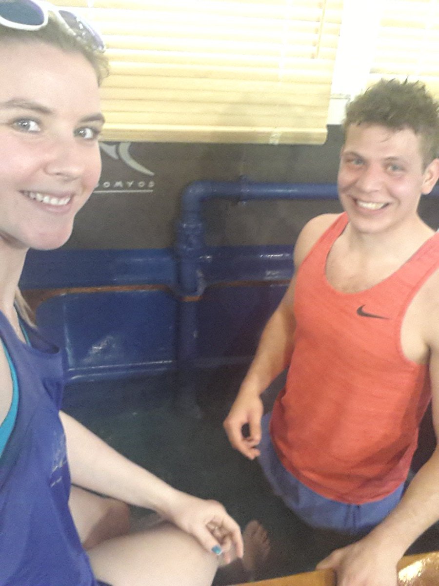 Ijsbad na een goeie krachttraining!😄 #Salesimprovementgroup #Tenerife