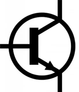 Logo transistor yang kebetulan juga terlihat mirip bentuk huruf K, inisial kami XD #kemudi