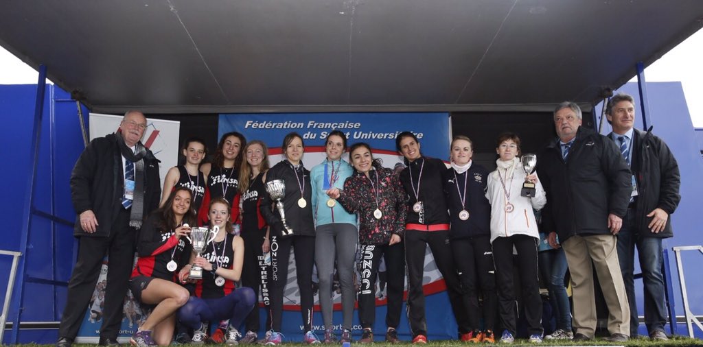 FFSportU's tweet photo. Les 4 podiums des Championnats de France de #crossFFSU 2016! Bravo et merci à tous! #AnneeDuSport https://t.co/kD3Hrv9jfD