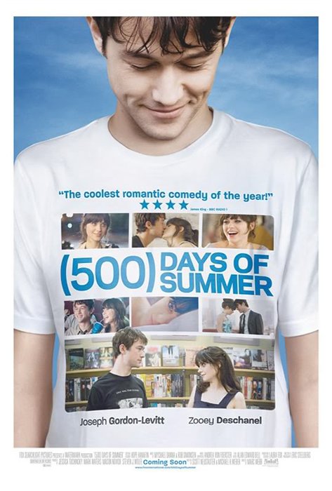 MoviePoster_JP's tweet photo. 映画ポスター「（500）日のサマー」
（原題：(500) Days of Summer）
1枚目／日本版
2枚目／アメリカ版
3枚目／イギリス版
4枚目／フランス版
https://t.co/vwRLPCadXz