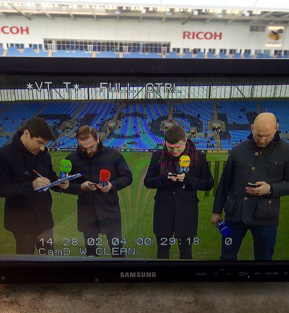 andNickMullins's tweet photo. The art of conversation, alive &amp; well in Coventry. Craig Doyle, @AndyGoode10, @BrianODriscoll &amp; @dallaglio8. https://t.co/wPIlFgxUHR