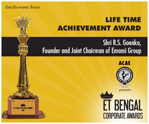 et_bca's tweet photo. #ETBCA 2016 Life Time Achievement Award goes to Shri R.S. Goenka, Founder and Joint Chairman of Emami Group https://t.co/7vogJ67RaB