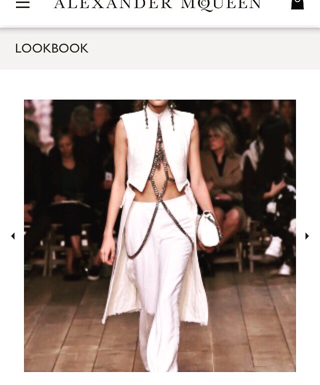debracurcura's tweet photo. #bodychainjewelry helped create the #bohemianelegance @WorldMcQueen Spring/Summer 2016 #accessories #springfashion https://t.co/Z3GnM2DLkm
