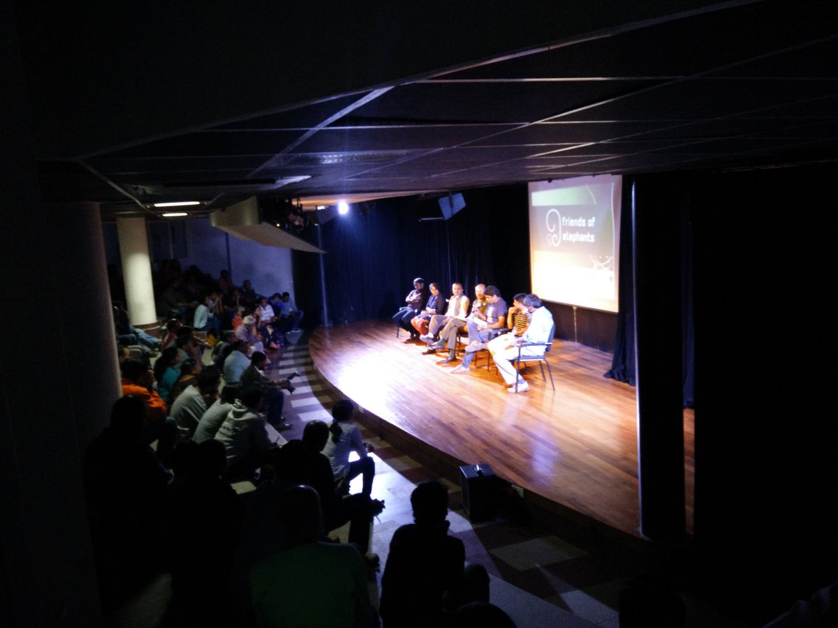 FoElephants's tweet photo. Panel discussion in today's event - " The village Elephants" https://t.co/bjyph5Pas6