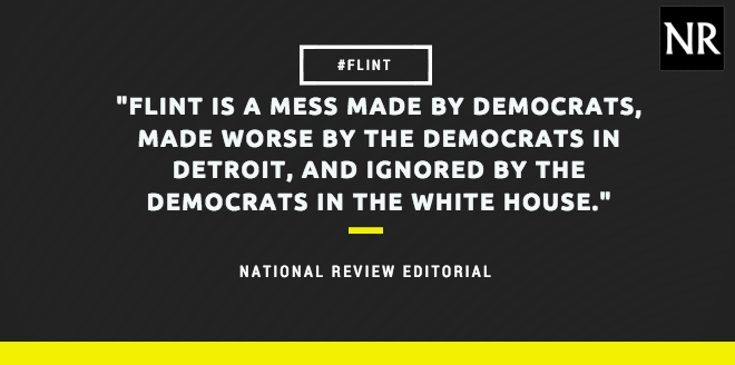 RightInRI's tweet photo. RT @NRO: #FlintWaterCrisis https://t.co/k8379z897S https://t.co/0FamEq5ReQ